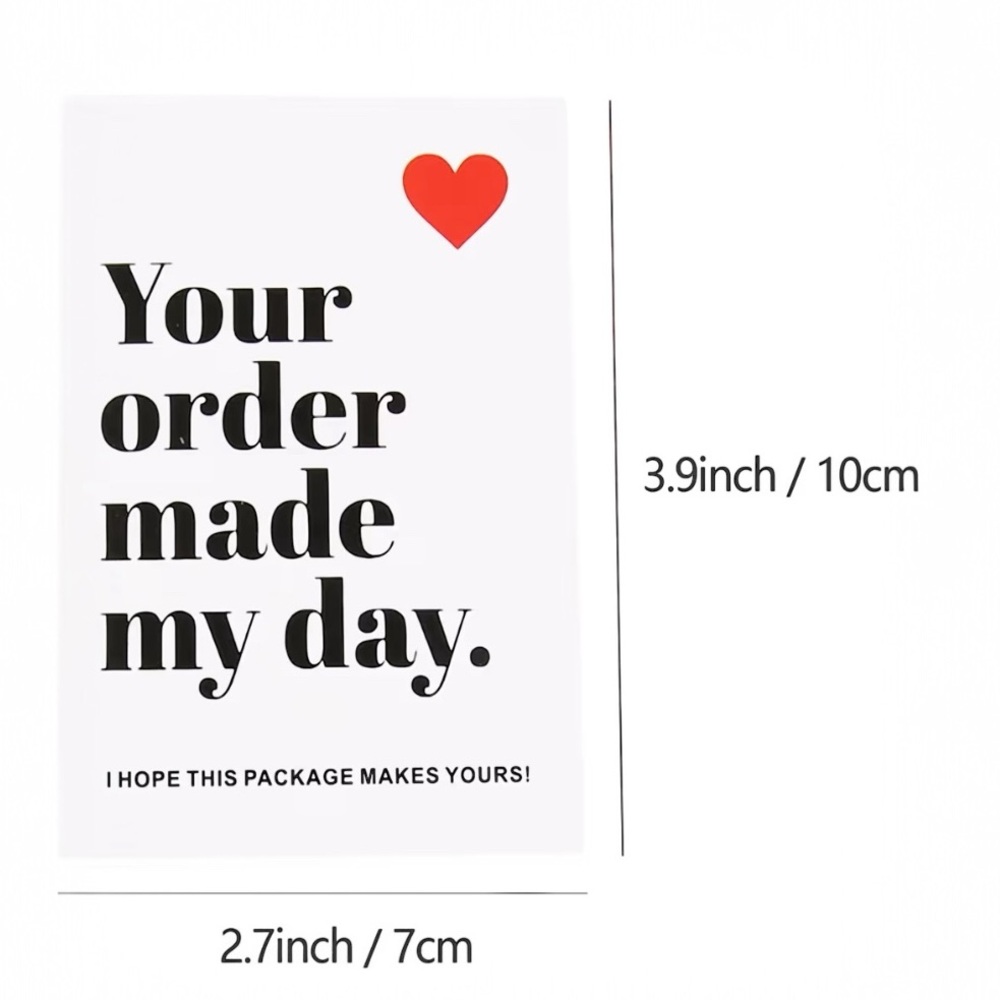 Thank You Cards, Set of 25 - Picture 2 of 3